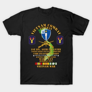 Battle for FSB Mary Ann - 196th LIB - 23rd ID w VN SVC T-Shirt